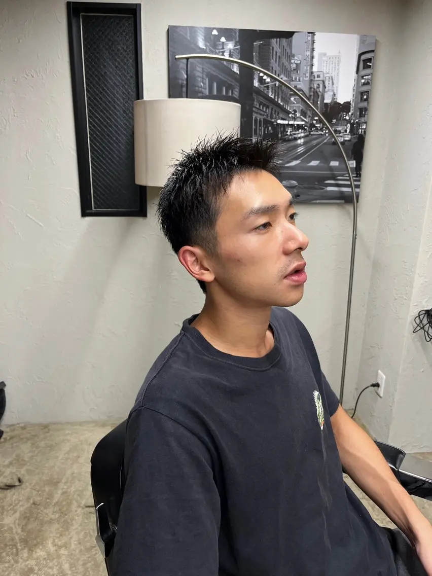 ショート ベリーショート ショートヘア 上杉 匠翔のヘアスタイル
