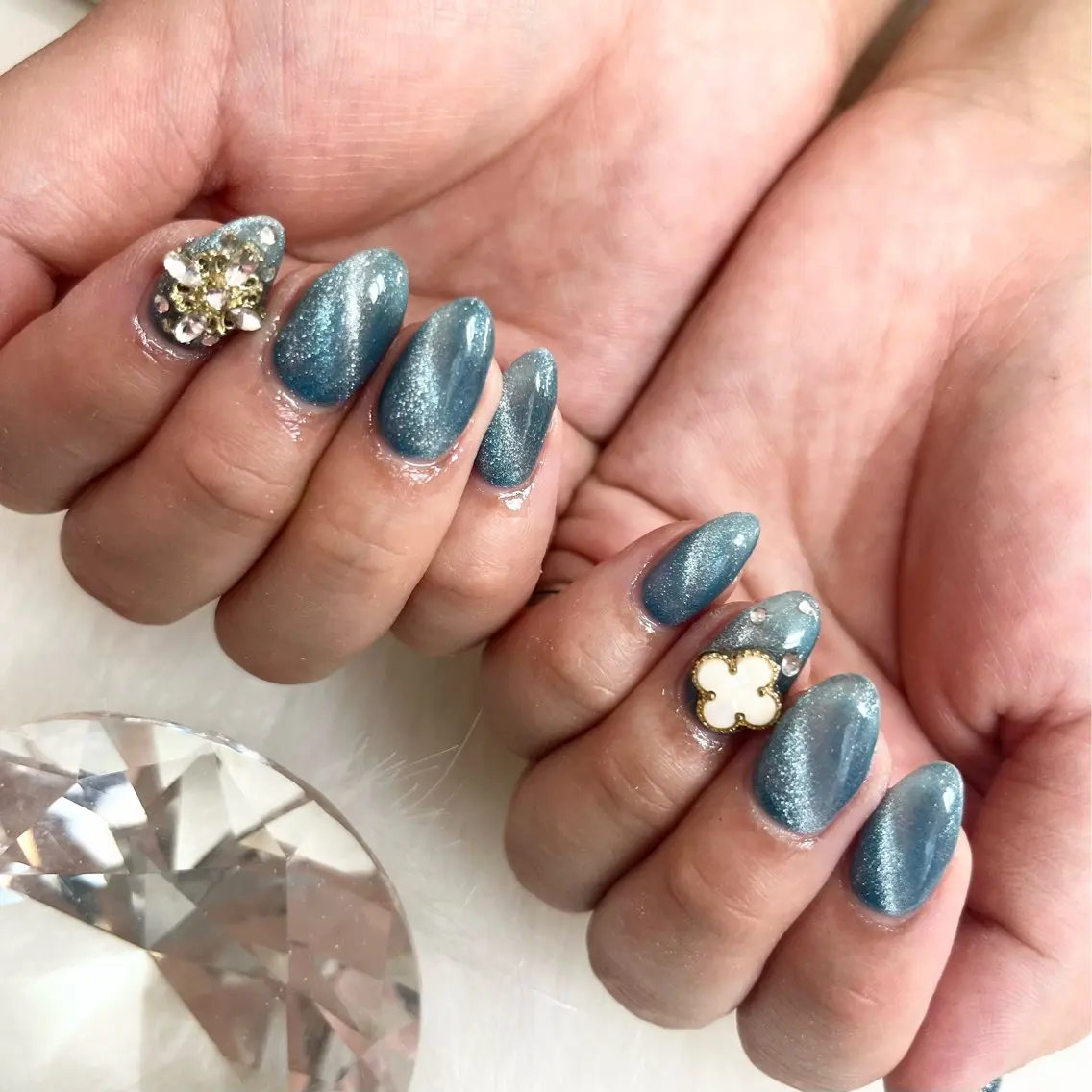 ネイル マグネットネイル ハンドネイル Nail Salon Elpisのネイルデザイン