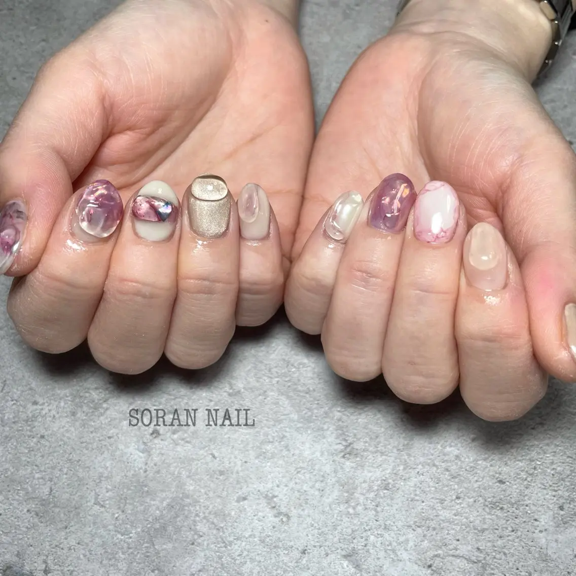 ネイル ハンドネイル soran nailのネイルデザイン