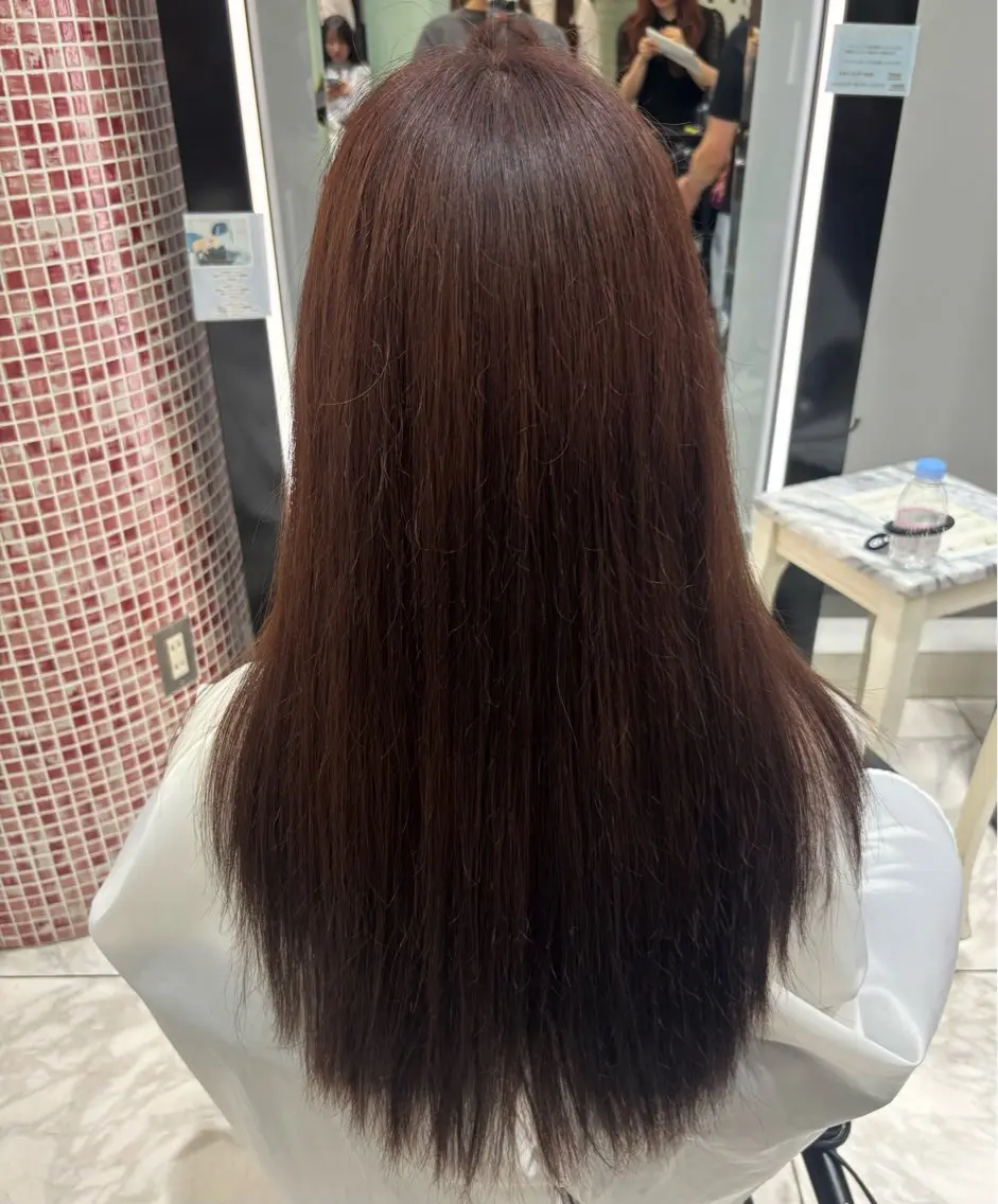 カラー ブラウンカラー ラベンダーカラー ヘアカラー トリートメント 銀座🌿ヘア アレンジ🌿さやかのヘアスタイル