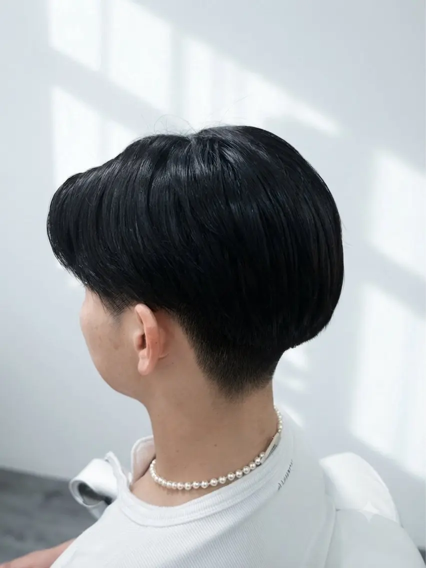【メンズ限定】縮毛矯正/ストレートパーマ+カット+シャンプー+セット(※必須口コミ)の写真