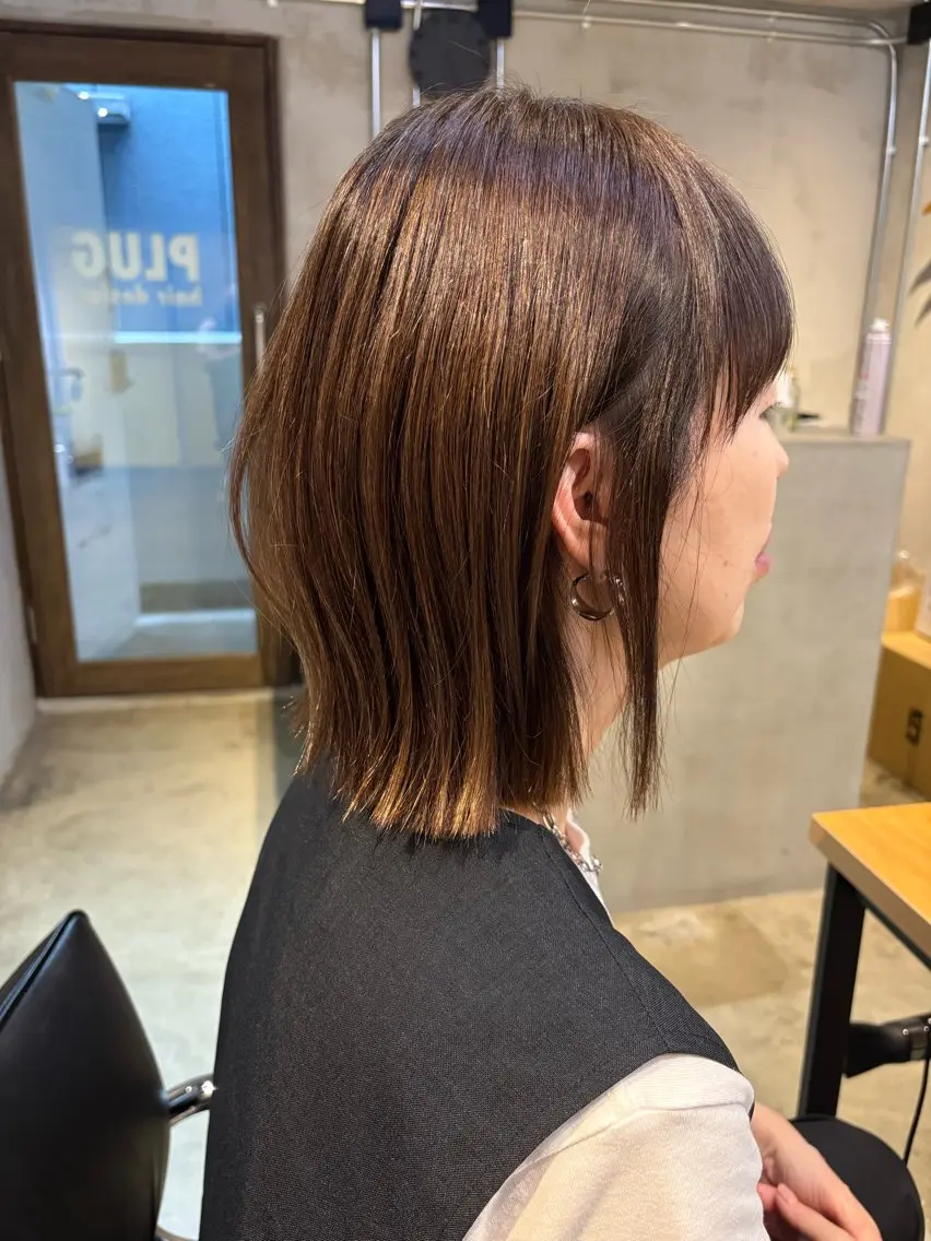 【髪質改善】縮毛矯正+カット✂️の写真