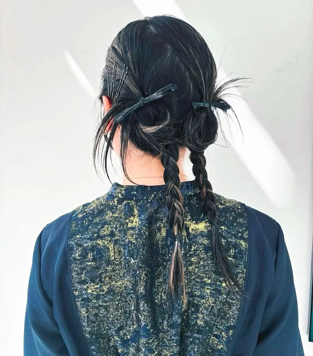 ヘアセットの写真