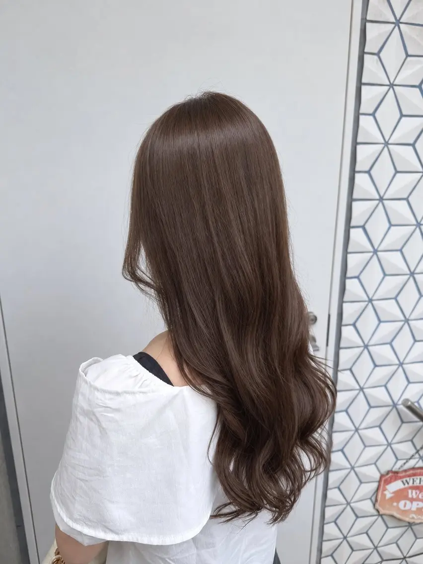 ロング ヘアカラー 🤎ブラウンカラー 専門店🍫ゆい🤎のヘアスタイル