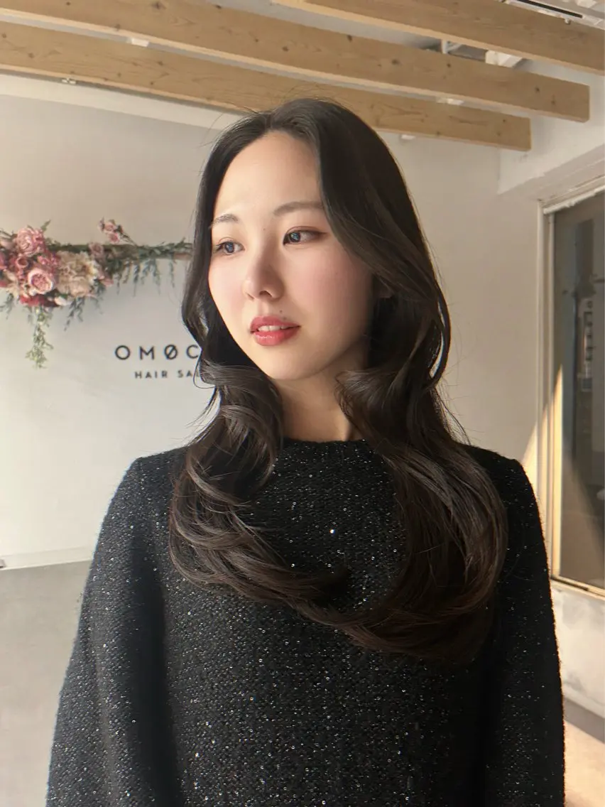 ロング ayu omochaのヘアスタイル