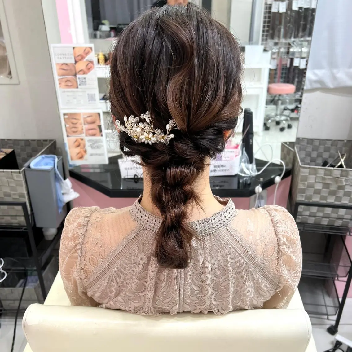 ヘアアレンジ SEASON 大阪梅田駅徒歩7分のヘアスタイル