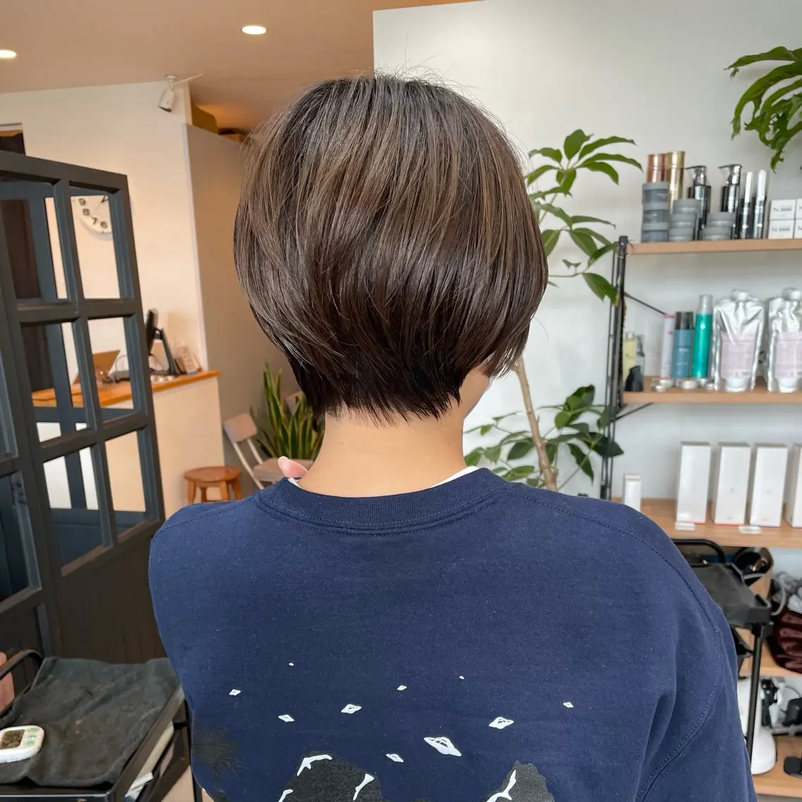 ショート カラー ハンサムショート 丸みショート ベージュカラー ショートヘア カット ヘアカラー トリートメント 堀江将太朗/恵比寿/ メンズカットのヘアスタイル