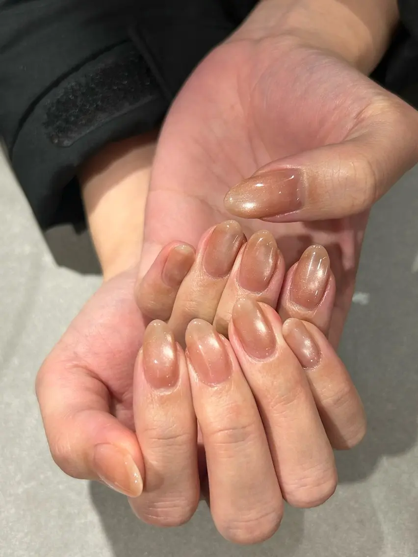 ネイル マグネットネイル ハンドネイル &robe Nana🫧のネイルデザイン