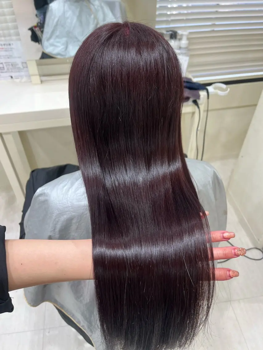 ロング カラー 大人上品ベージュ 🎀HARUNAのヘアスタイル