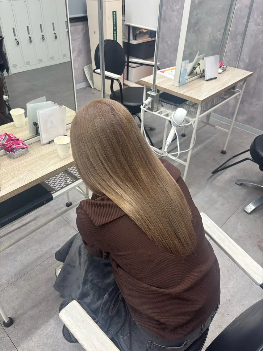 ロング カラー ヘアカラー トリートメント Riko🐰💗/ モテ艶髪《本厚木》のヘアスタイル
