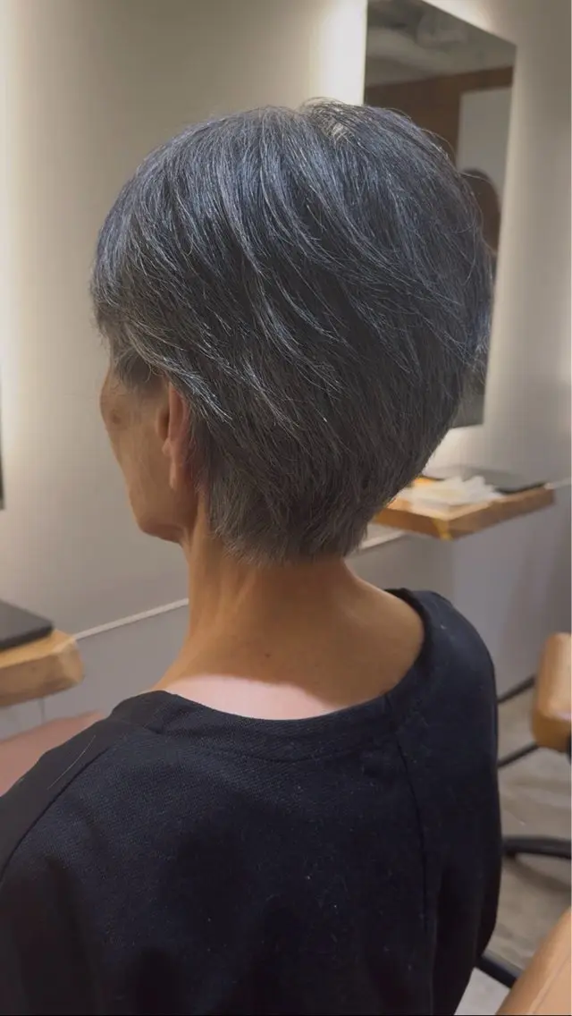 ショート ショートヘア 骨格診断 銀座骨格診断似合わせ 美容師中島年紀のヘアスタイル
