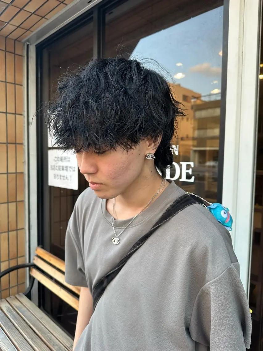 パーマ メンズ メンズパーマ カット パーマ ハヤシカズキ/カラー ✂/メンズパーマのヘアスタイル