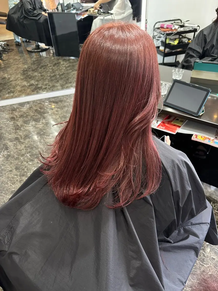 カラー 村田 菜摘のヘアスタイル