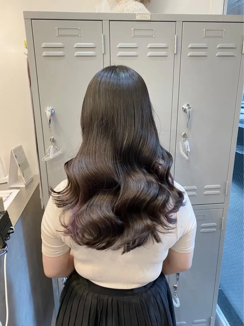 ロング カラー ヘアアレンジ ✨似合わせカット カラー✨ミユのヘアスタイル