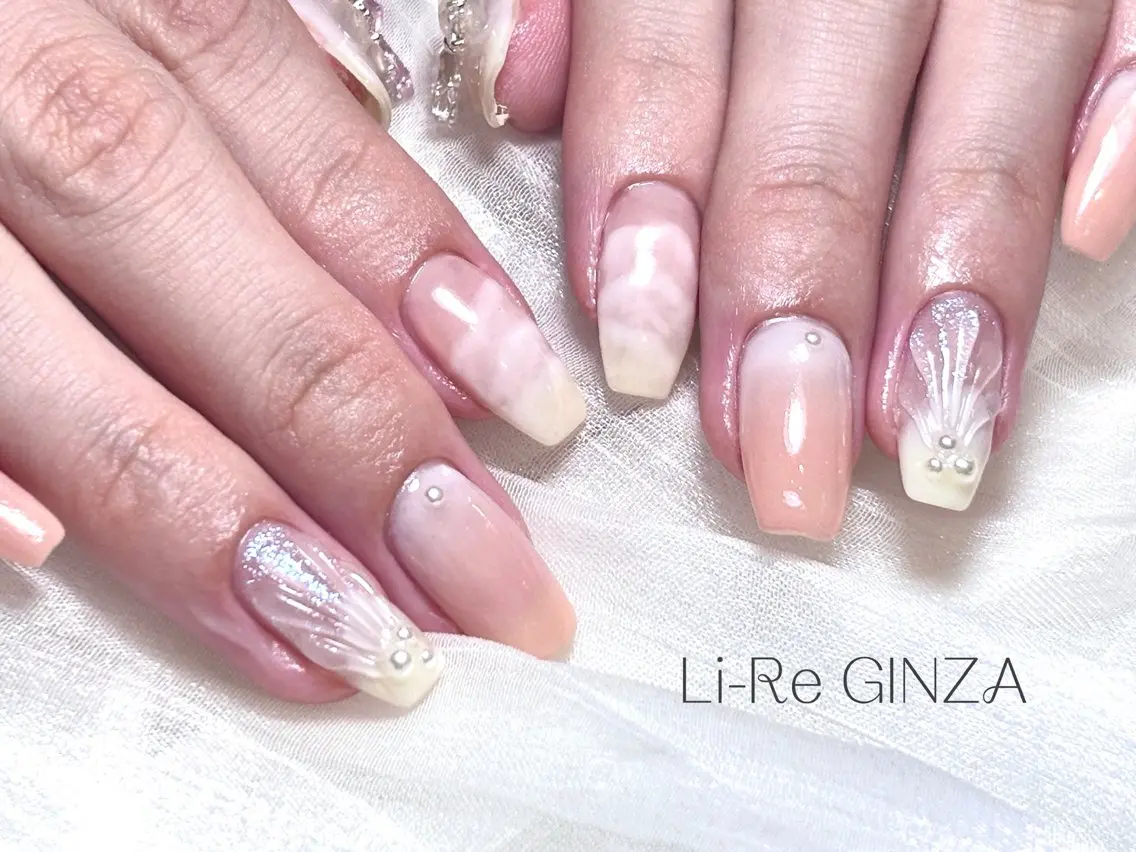 ネイル ハンドネイル Li-Re GINZAのネイルデザイン