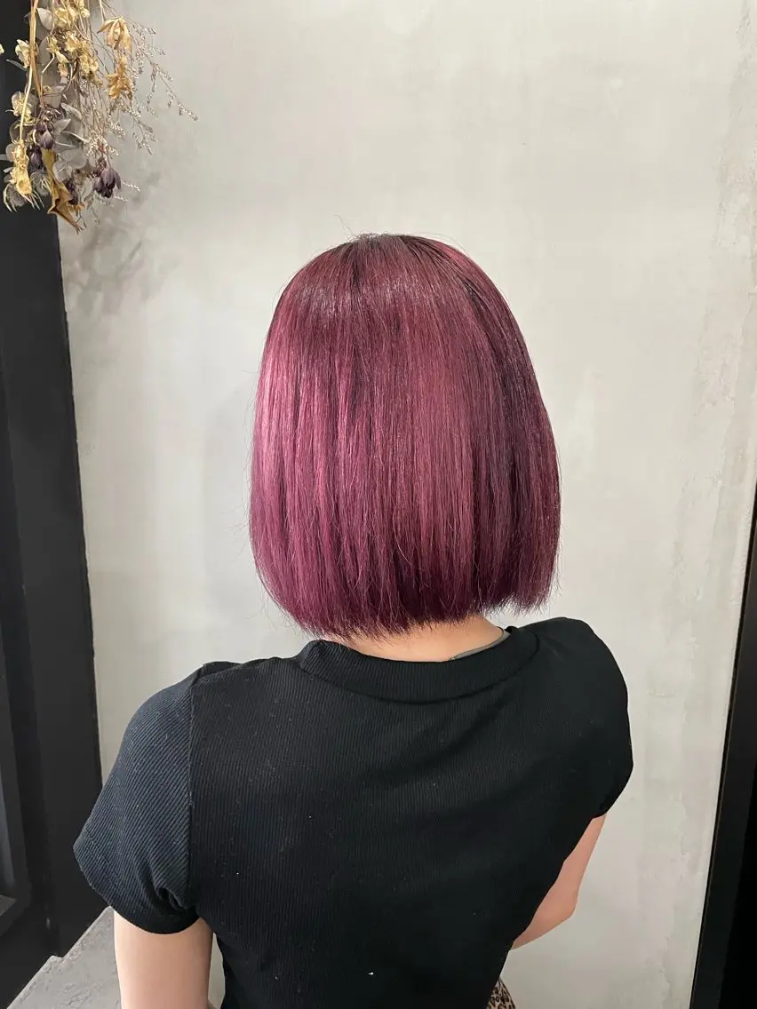 ミディアム ヘアカラー ヘッドスパ ✨レディースカット モデル募集✨イブキのヘアスタイル