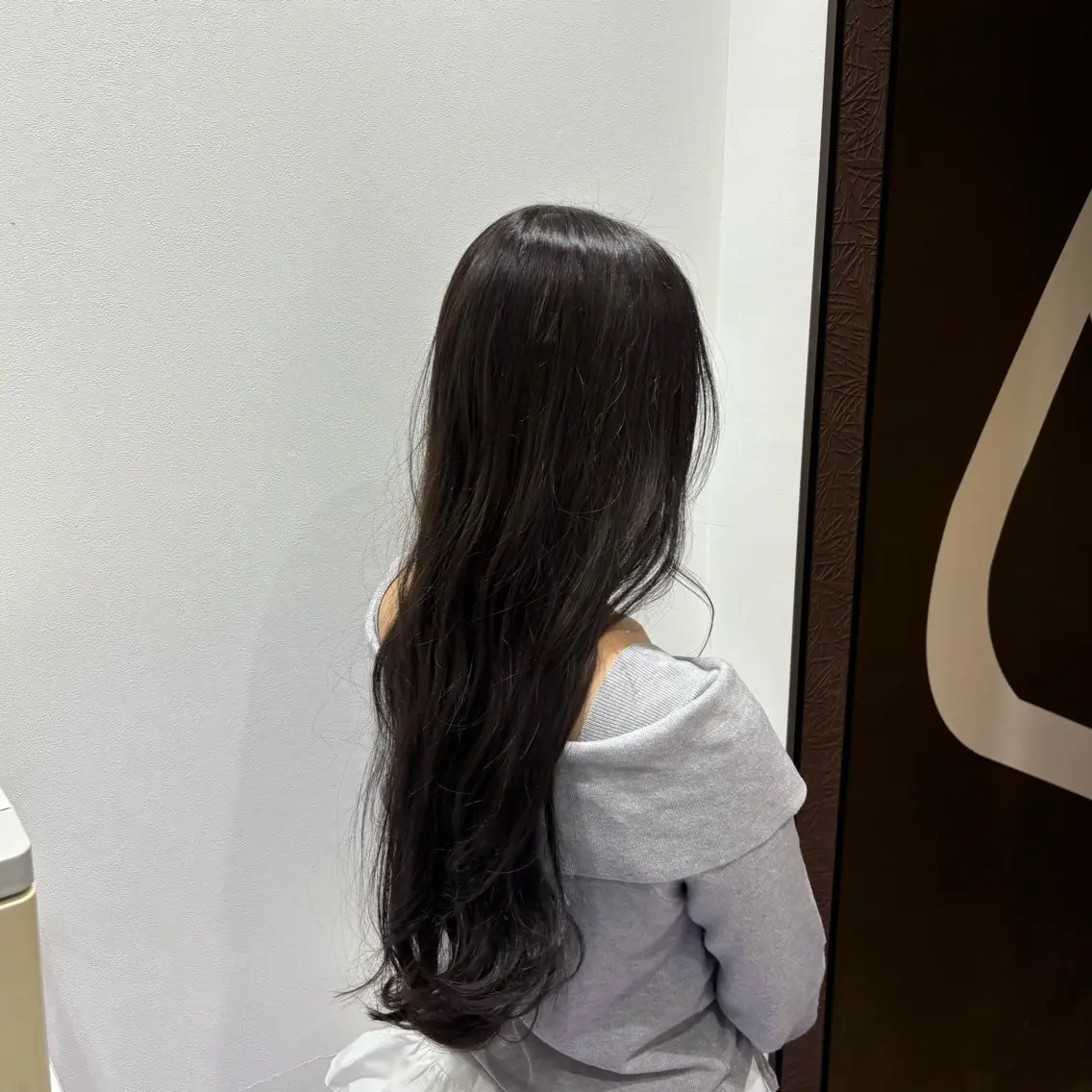 ロング カラー 透明感カラー グレージュ 韓国風ヘア ロング トリートメント 🌸石間伏 愛理🌸のヘアスタイル