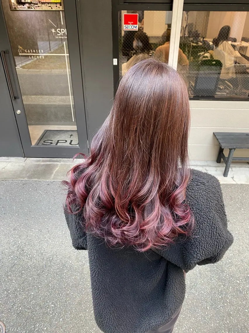 カラー 中富 🍪みなのヘアスタイル
