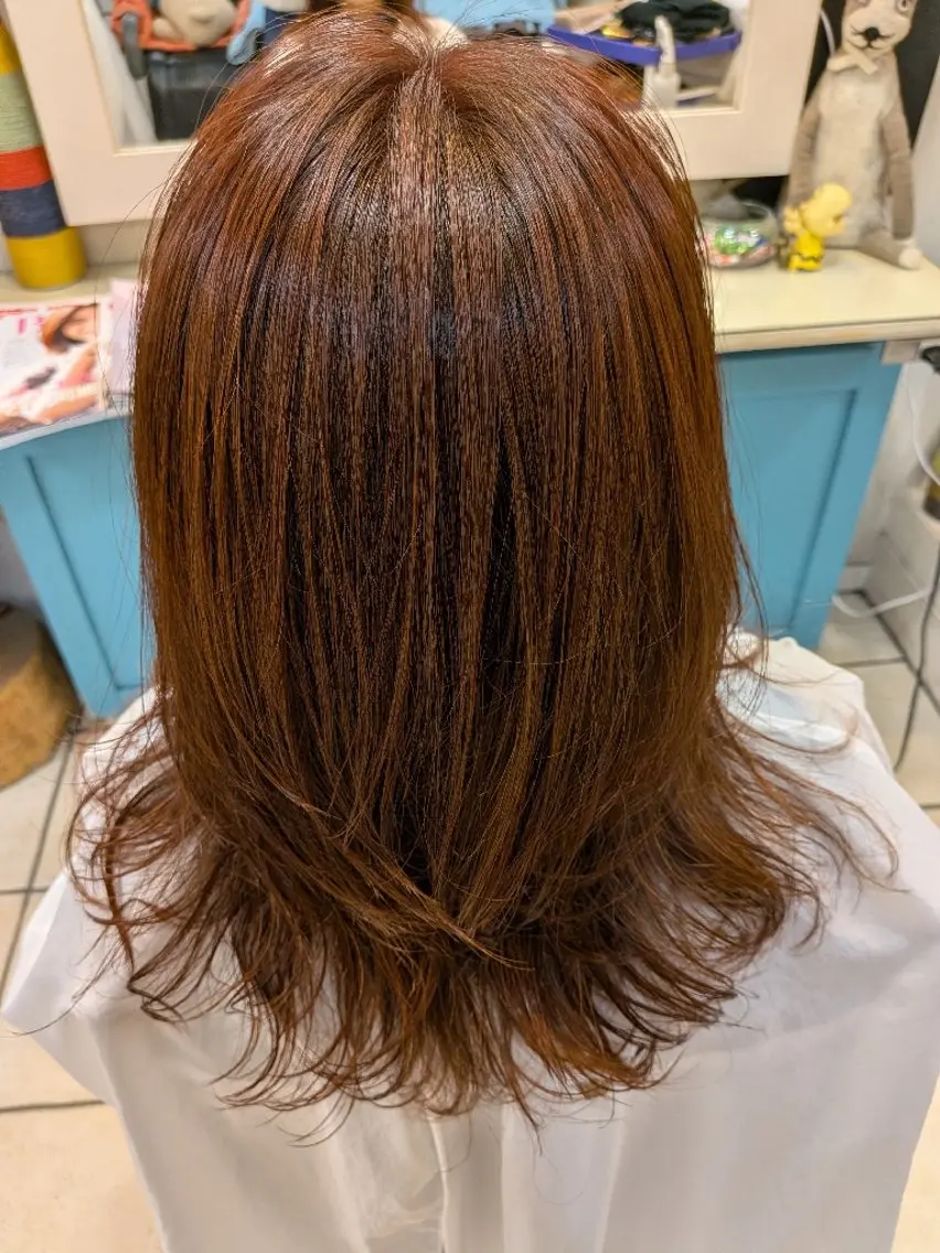 カット＋レブリン酸カラーの写真