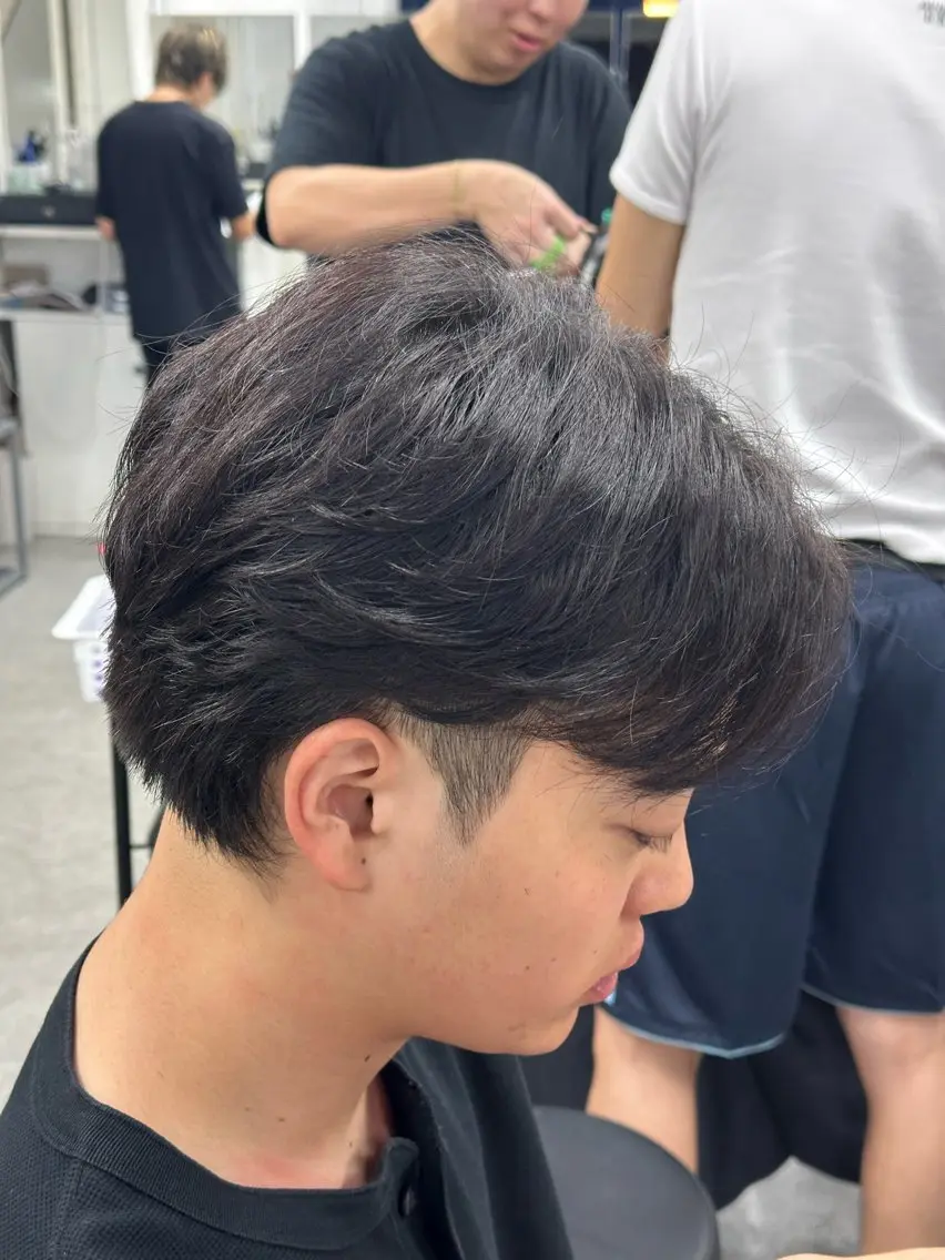 パーマ メンズ カット パーマ ラルフ/スパイキー/ フェザー/トムのヘアスタイル