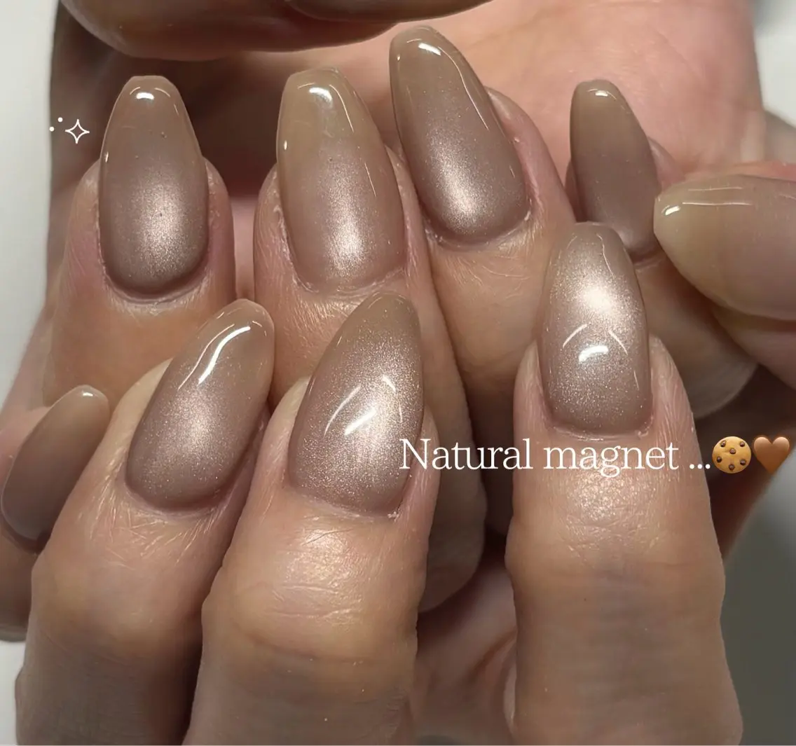 ネイル マグネットネイル ハンドネイル 3Qnail Homboのネイルデザイン