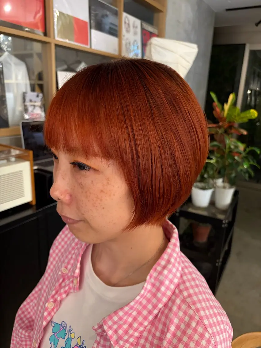 ショート アワタケ リンのヘアスタイル