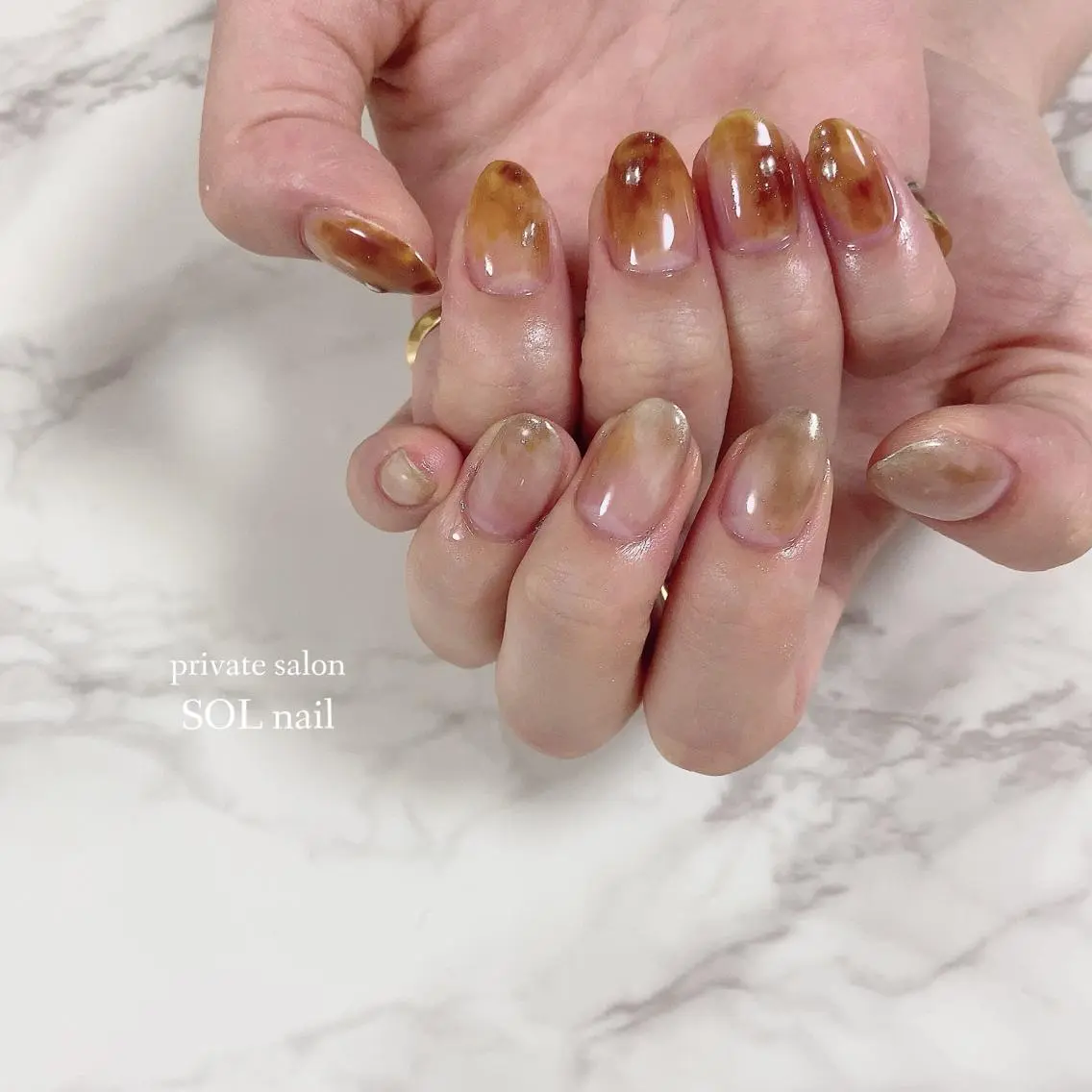 ネイル ハンドネイル SOL NAILのネイルデザイン
