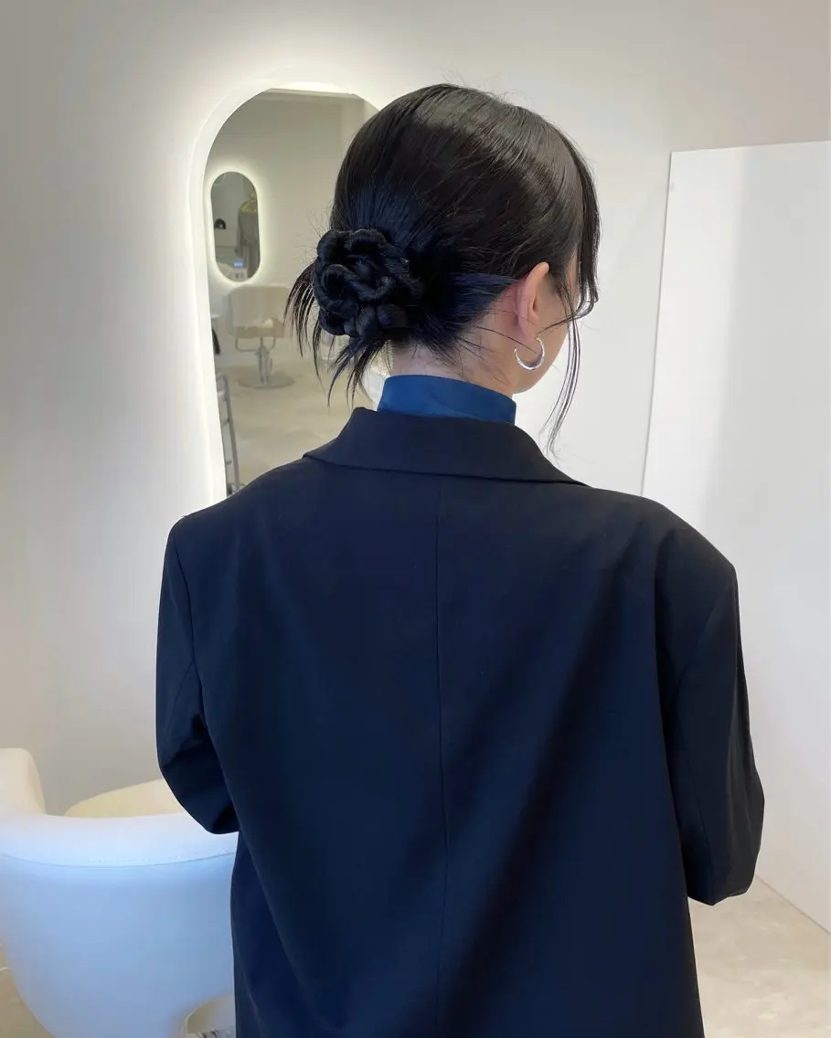 ヘアアレンジ ヘアメイク new meのヘアスタイル