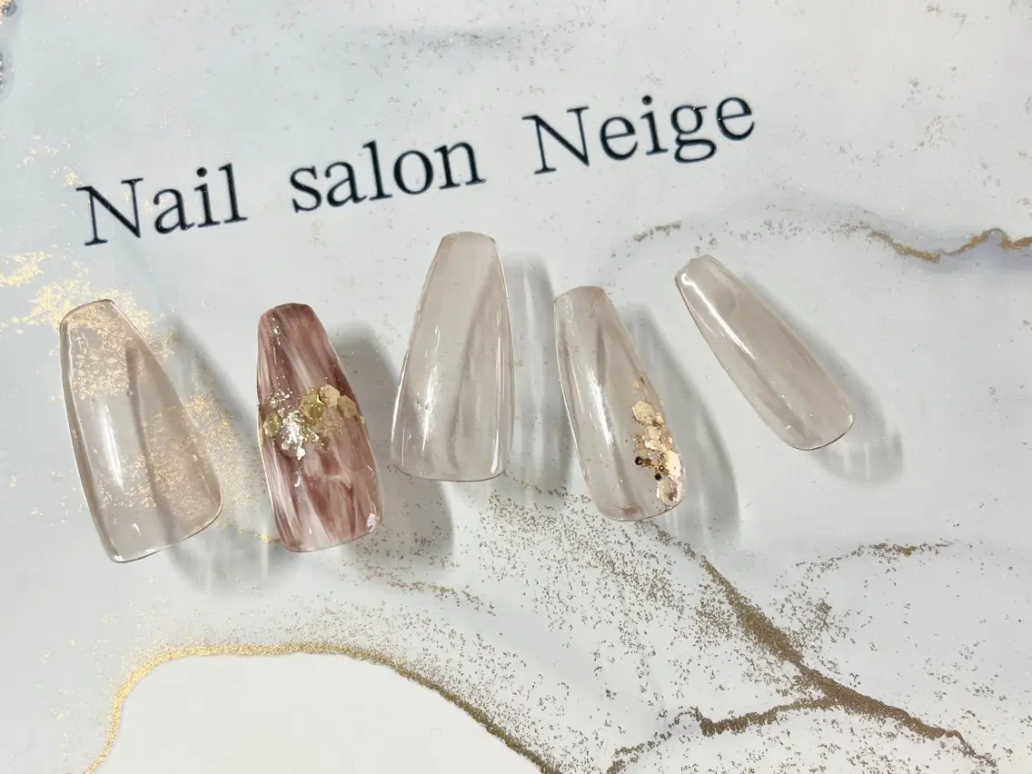 ネイル ハンドネイル Neige‪𓂃ai ＊梅津 / 松尾のネイルデザイン