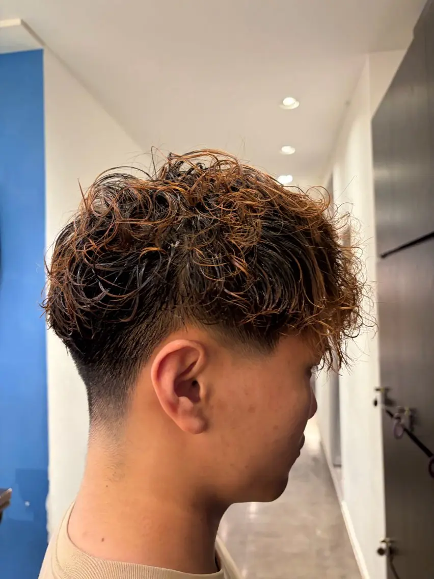 パーマ 田邉 莉陸のヘアスタイル