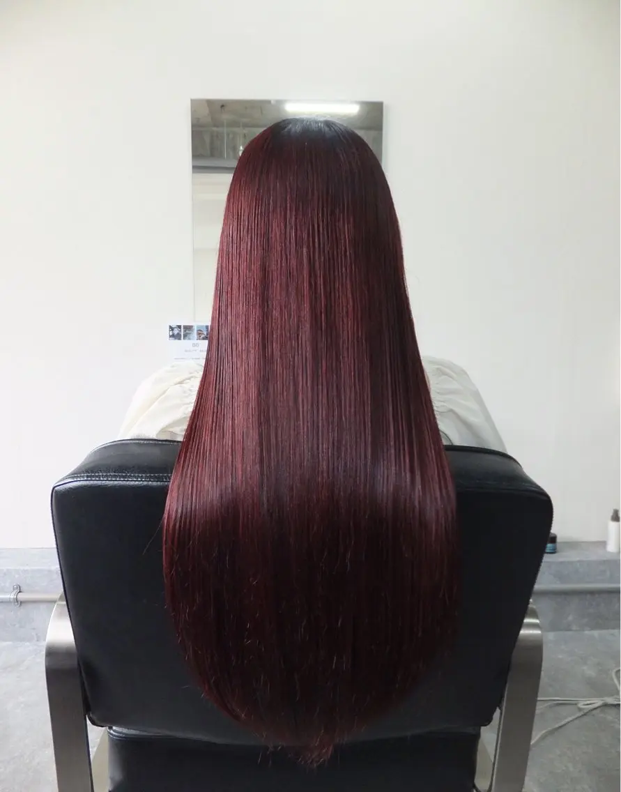 カラー ブリーチ ブリーチなしカラー ピンクカラー ヘアカラー Matsuda Koutaのヘアスタイル