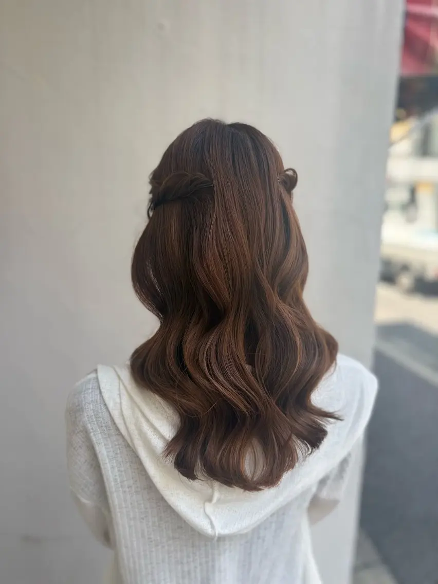 ロング ヨシンモリ ヘアセット MIREI / モデル様募集中🎀のヘアスタイル