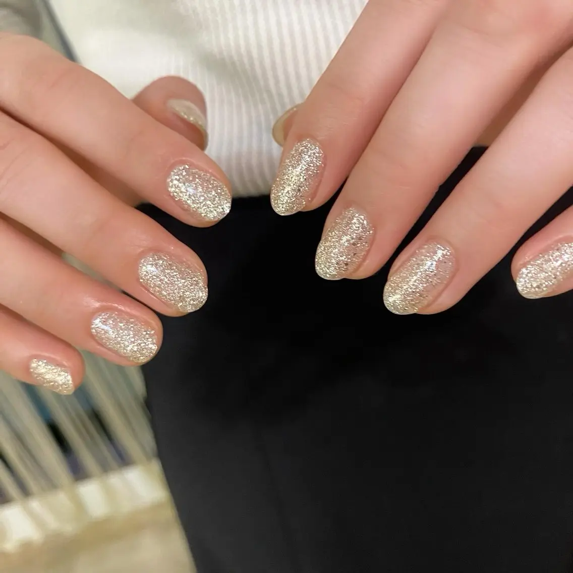 ネイル ラメ(グリッター) HANA /NOEM nailsalonのネイルデザイン