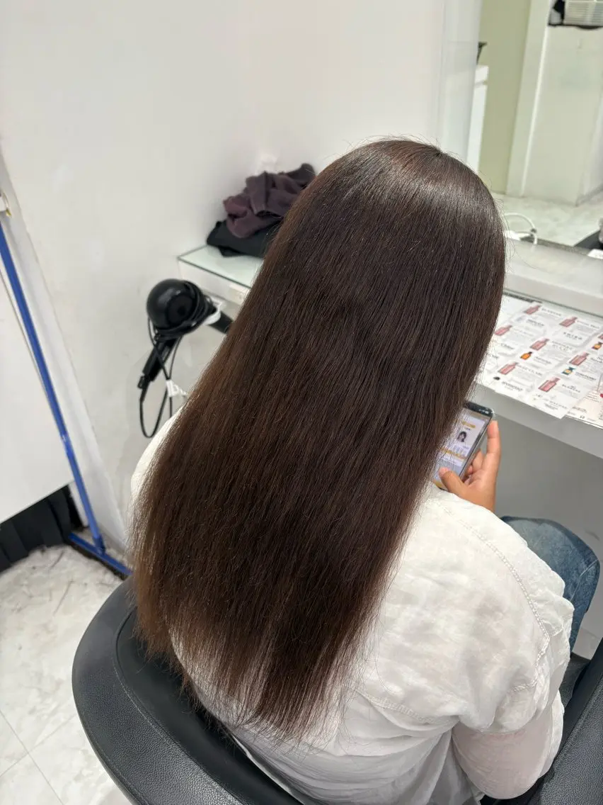 カラー 髪質改善 ヘアカラー 💎寒色💎 HARUKAのヘアスタイル