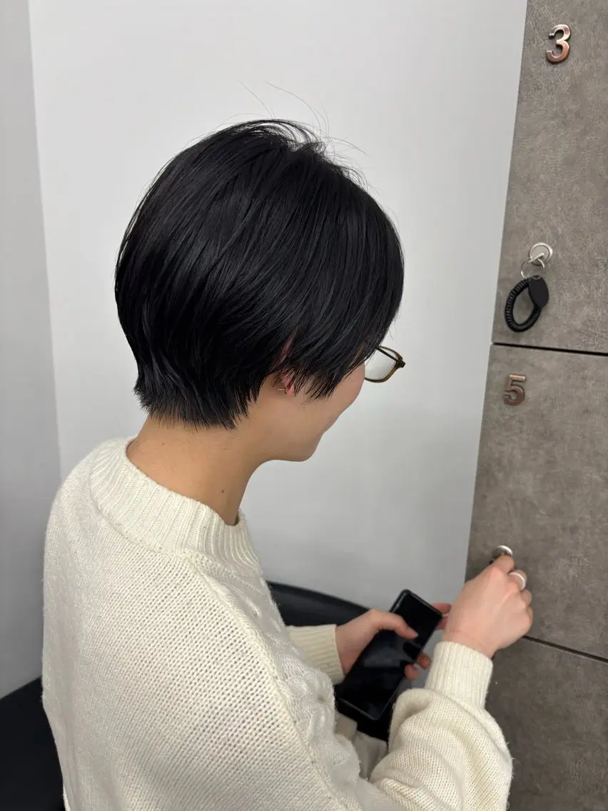 ショート カラー ヘアアレンジ レイヤー/メンズ🥑 マエダアズミ🥑のヘアスタイル