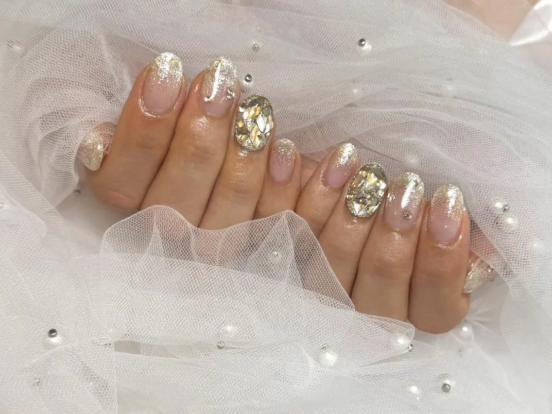 ネイル 持ち込み peTiT ✨️ yuzuki💞🫧のネイルデザイン