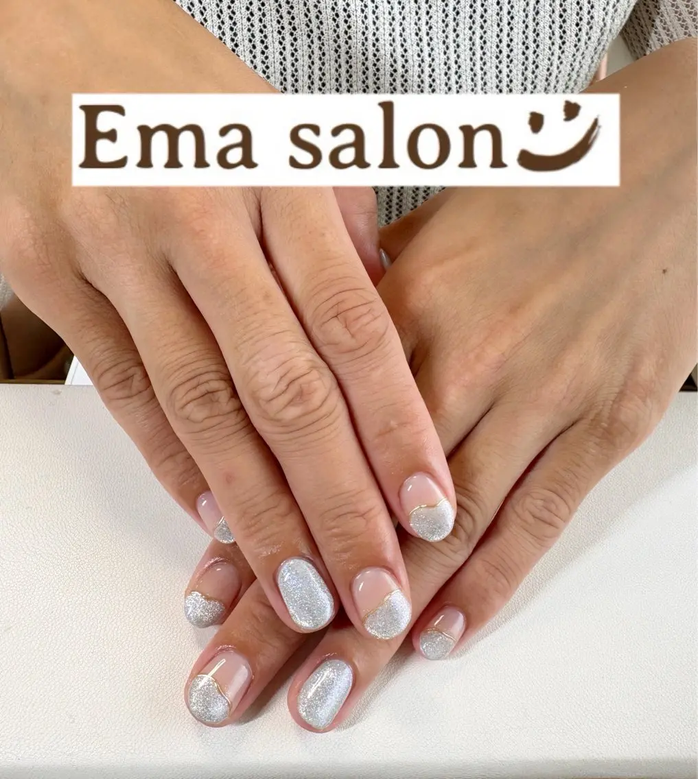 ネイル キラキラネイル ハンドネイル Ema salon hiromiのネイルデザイン