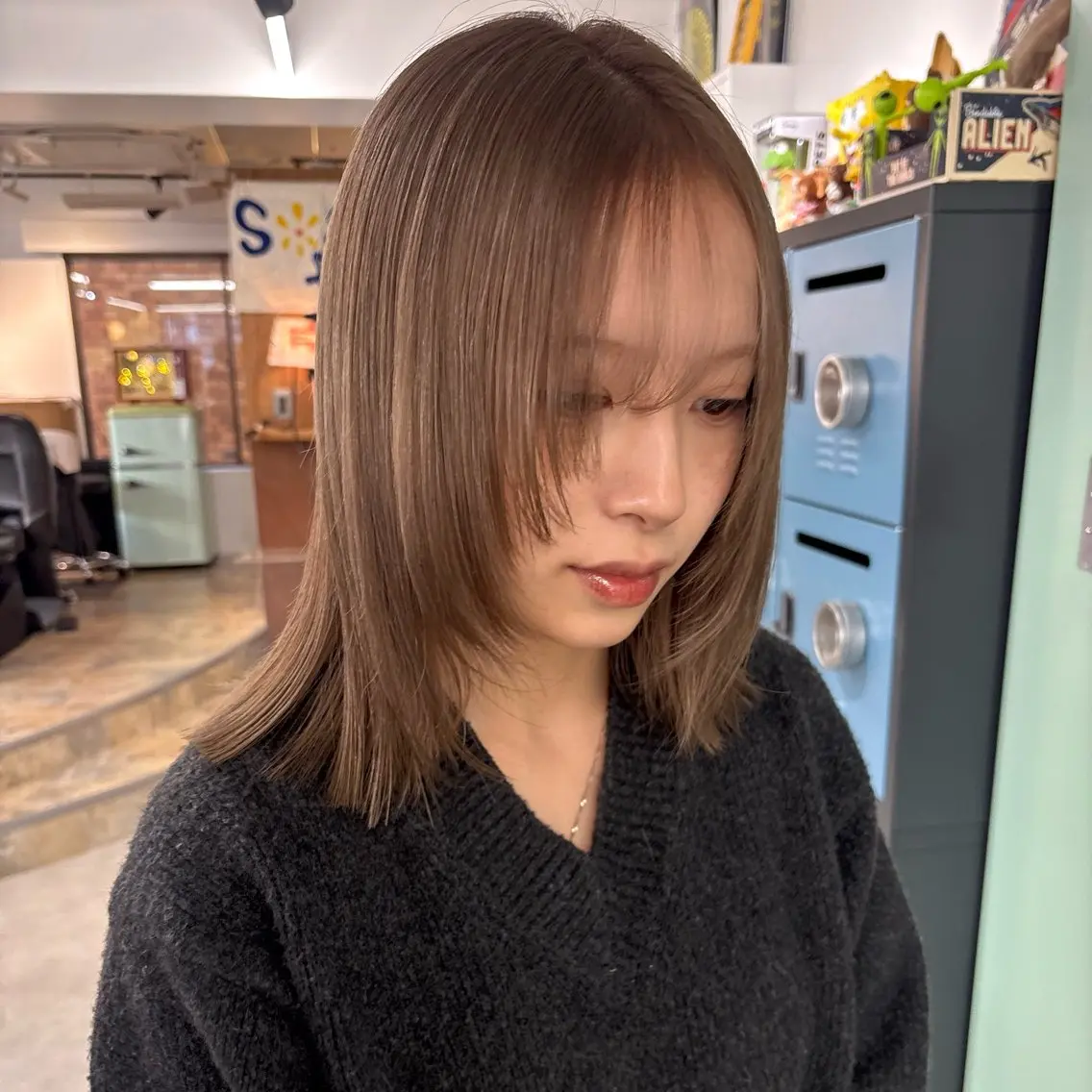 ミディアム ヘアカラー カラーモデル募集中/ みひろのヘアスタイル