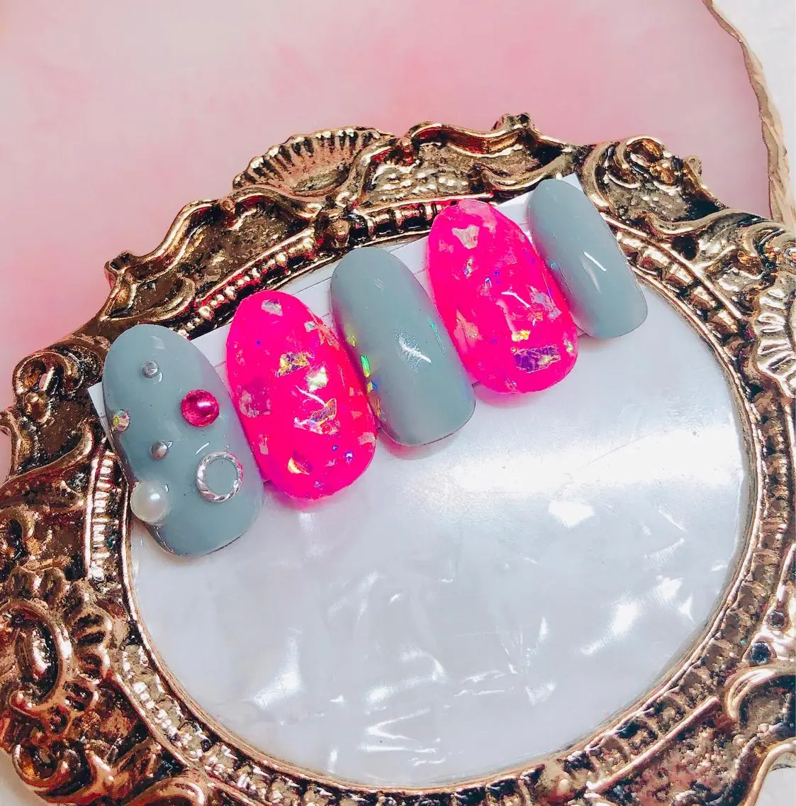 ネイル ハンドネイル CROWN プライベートサロンのネイルデザイン