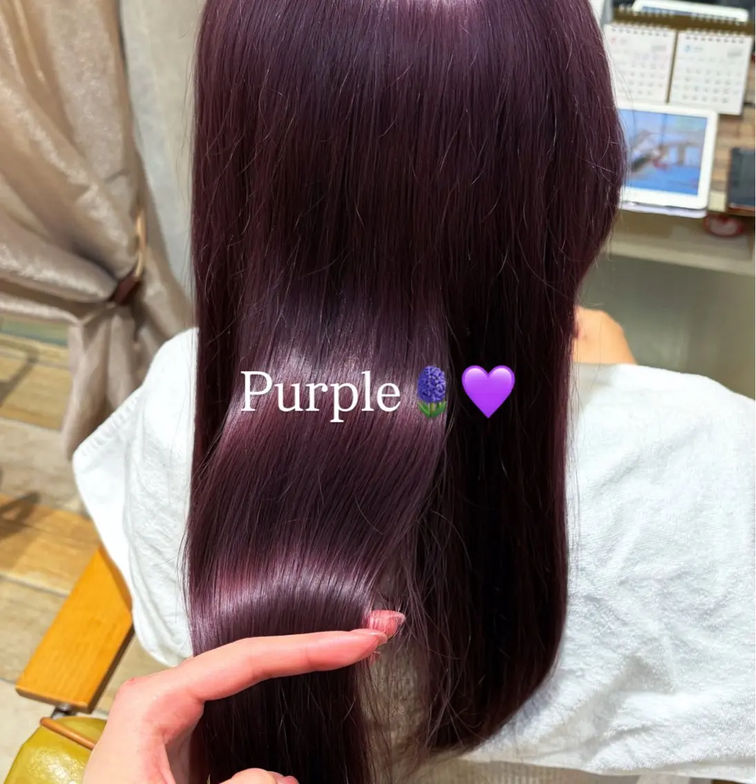 🌺ブリーチ無しダブルカラー🌺➕トリートメント✨ダメージを最小限に抑えて明るくするダブルカラー🎨ロング料金なし!の写真