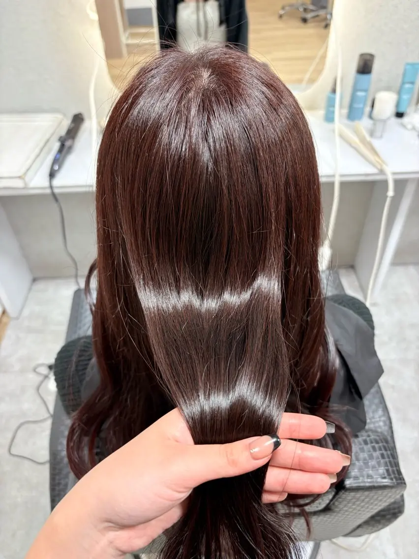 ロング 後藤 杏吏のヘアスタイル