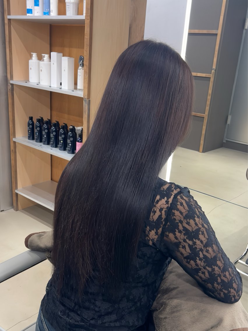 カラー ヘアカラー トリートメント 渡辺 愛里のヘアスタイル