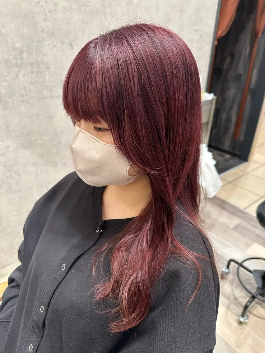 カラー 河原 來愛のヘアスタイル