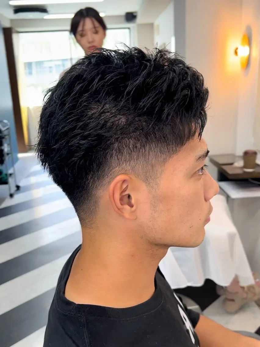 メンズ 沢井涼人 ✂︎ 艶髪のヘアスタイル