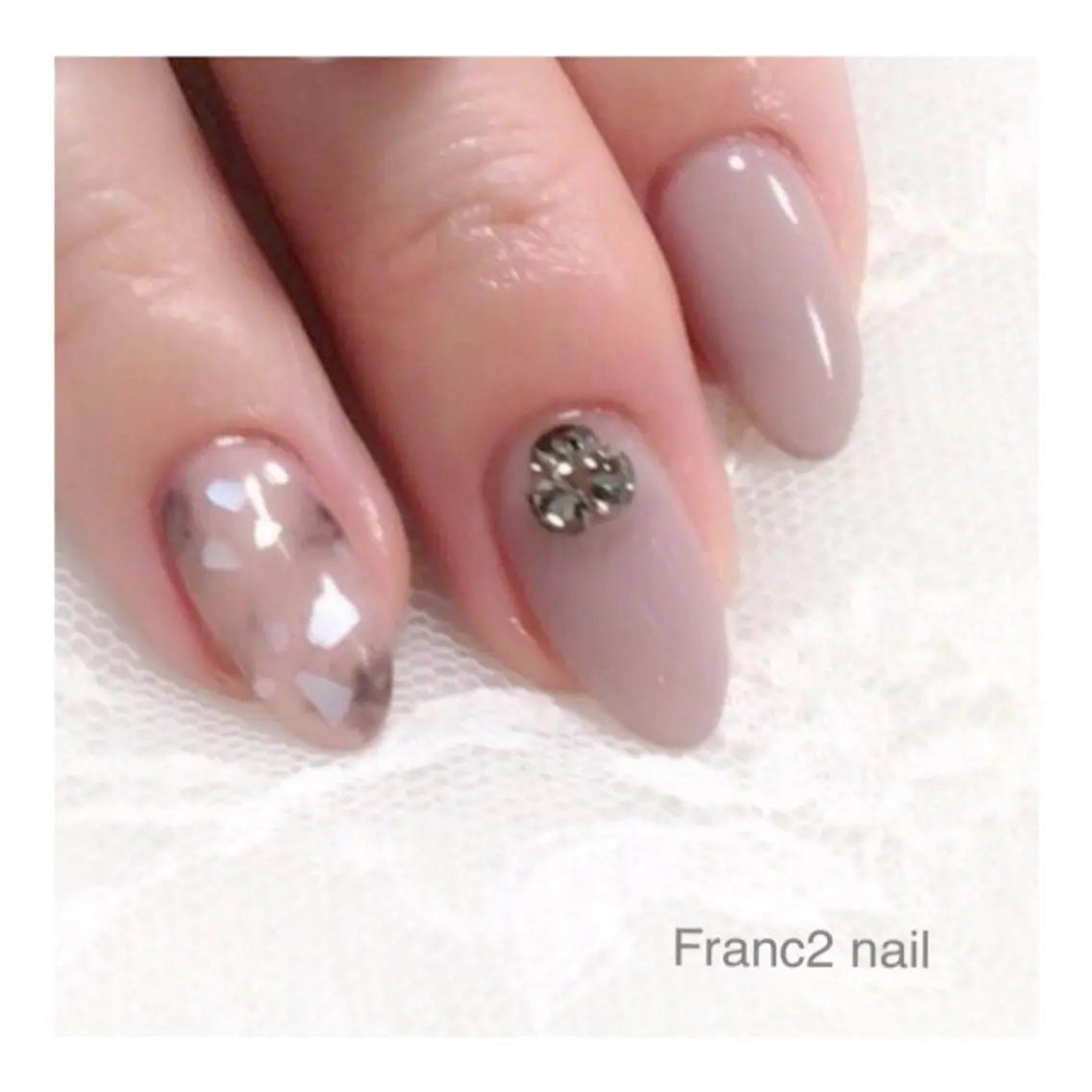 ネイル 玉造、森ノ宮 fran2 nailのネイルデザイン