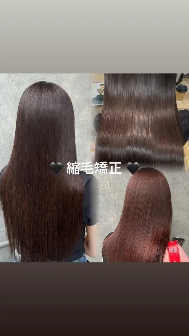 ロング パーマ 韓国レイヤー kira🌛のヘアスタイル