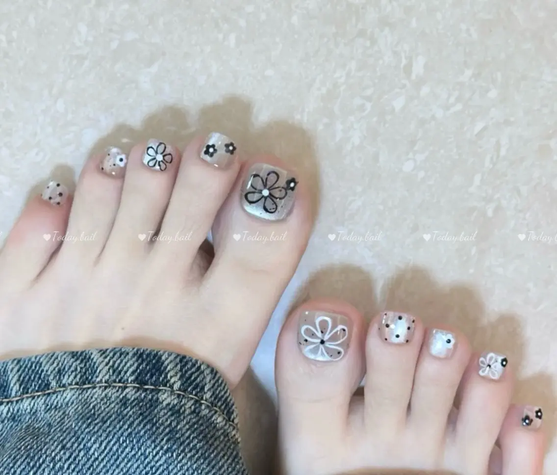 ネイル フットネイル 🎀Today nail💅のネイルデザイン