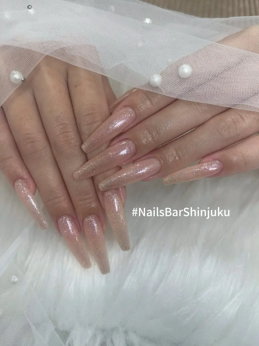ネイル ボルドー ブラウン チークネイル ドット フットネイル ハンドネイル NAILS BAR SHINJUKUのネイルデザイン