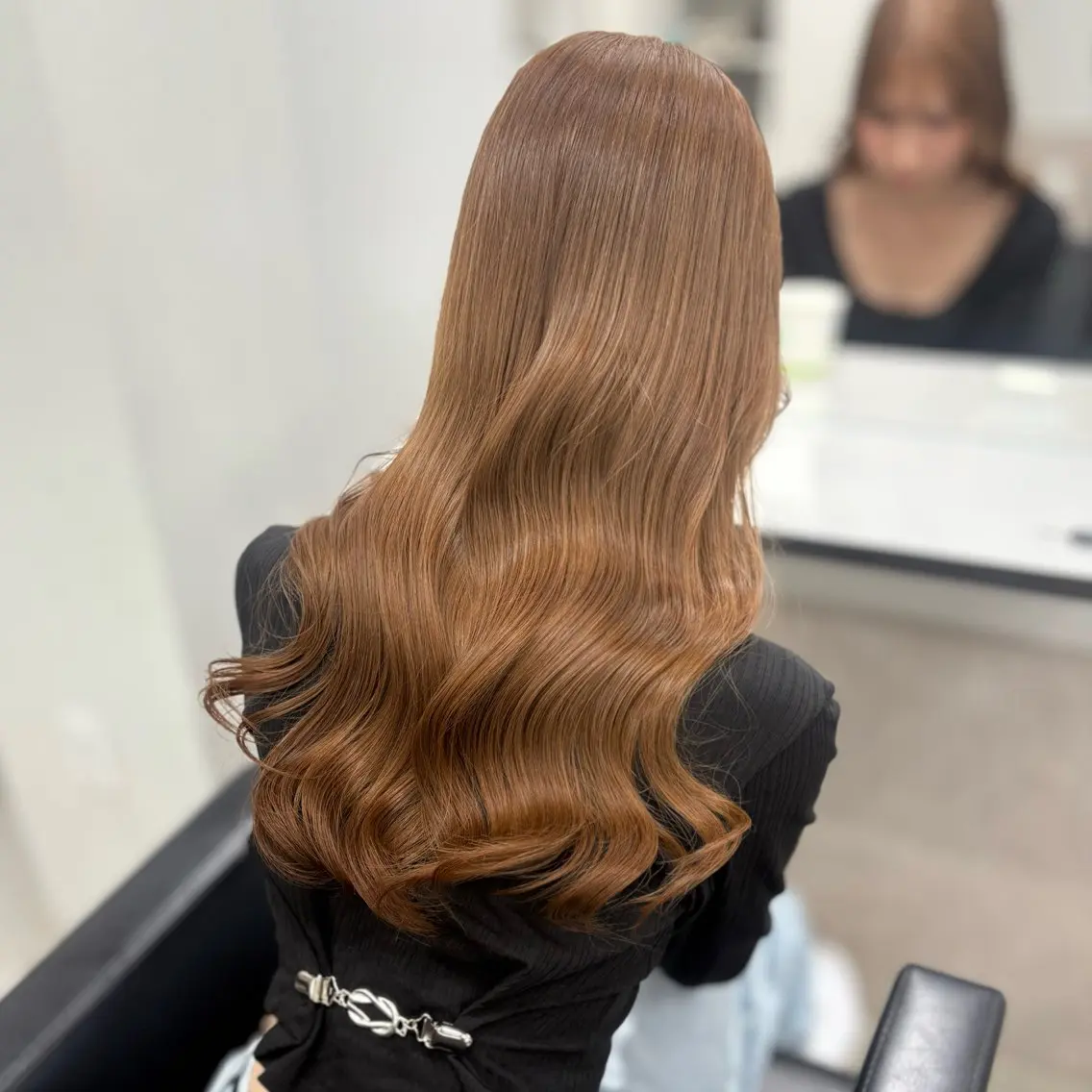ロング カラー ヘアカラー ハイトーン ayane💖のヘアスタイル