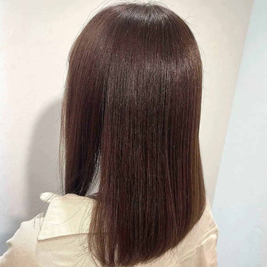 セミロング カラー ブラウンカラー トリートメント 寺田 さゆみのヘアスタイル